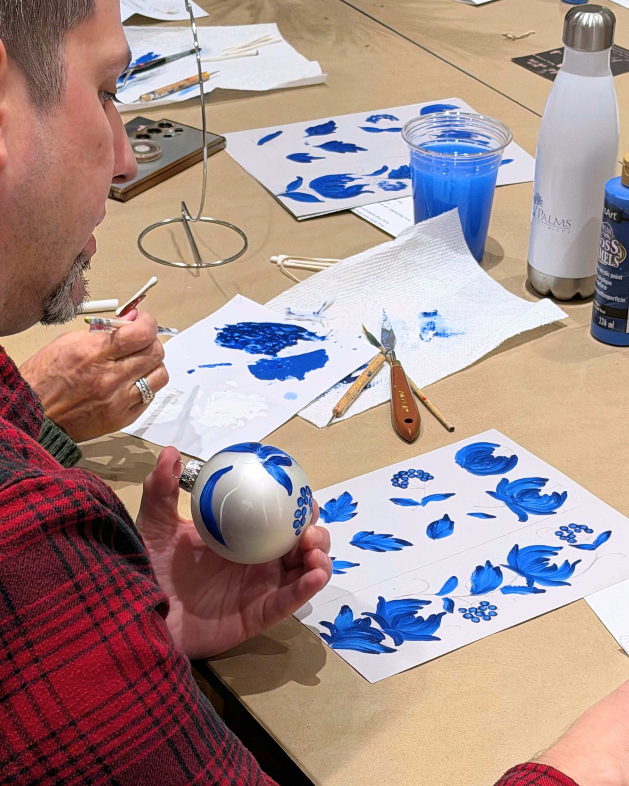 Petrykivka Christmas Ornament Workshop, Thursday, December 11, 2025